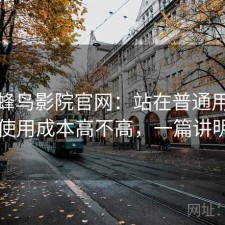 聊聊蜂鸟影院官网：站在普通用户视角使用成本高不高，一篇讲明白