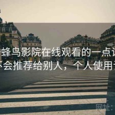 关于蜂鸟影院在线观看的一点记录：会不会推荐给别人，个人使用记录