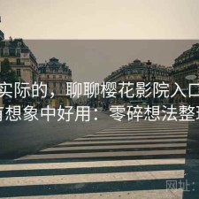 说点实际的，聊聊樱花影院入口有没有想象中好用：零碎想法整理