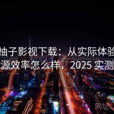 聊聊柚子影视下载：从实际体验出发找资源效率怎么样，2025 实测整理